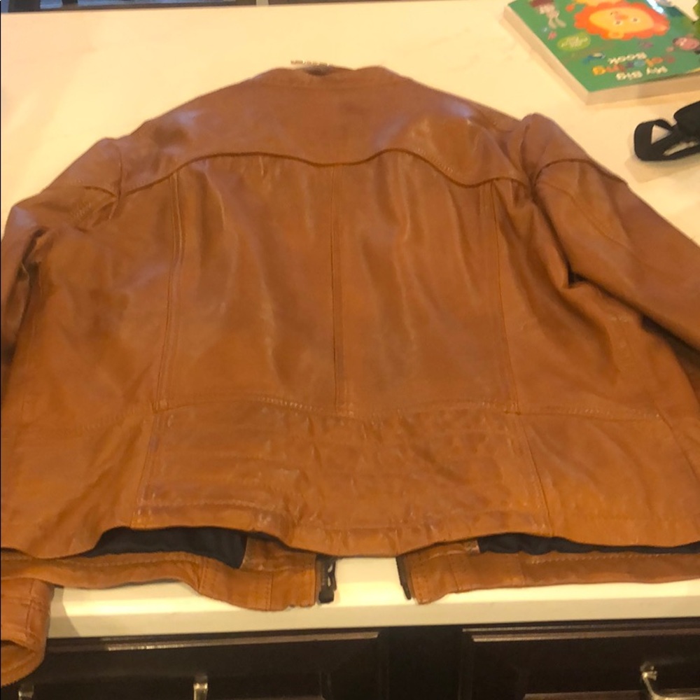 Hugo Boss Boss Orange Leather jacket size large